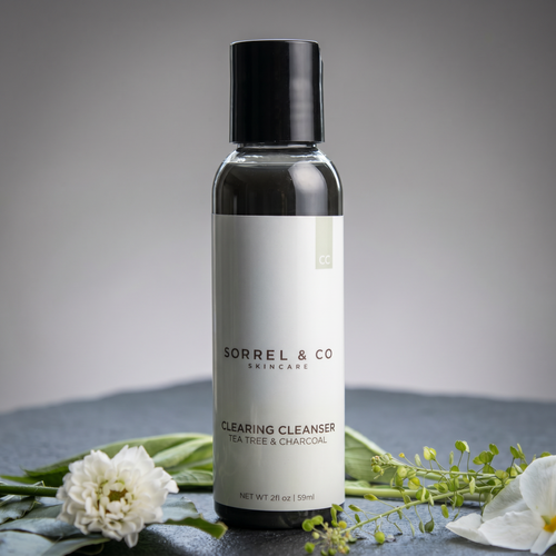 Clearing Cleanser with Tea Tree & Charcoal