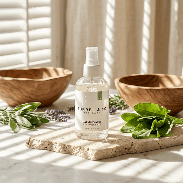 Sorrel & Co Calming Mist with Rose Water & Aloe