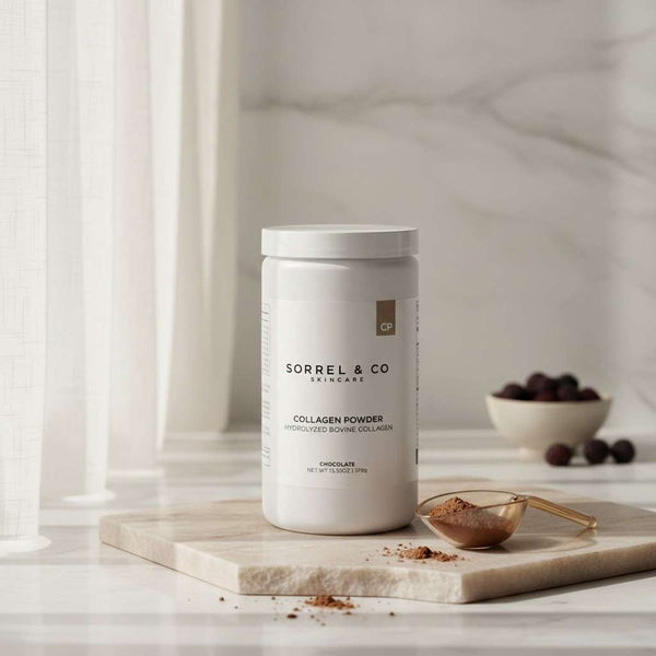 Sorrel & Co Collagen Powder with Hydrolyzed Bovine Collagen - Chocolate