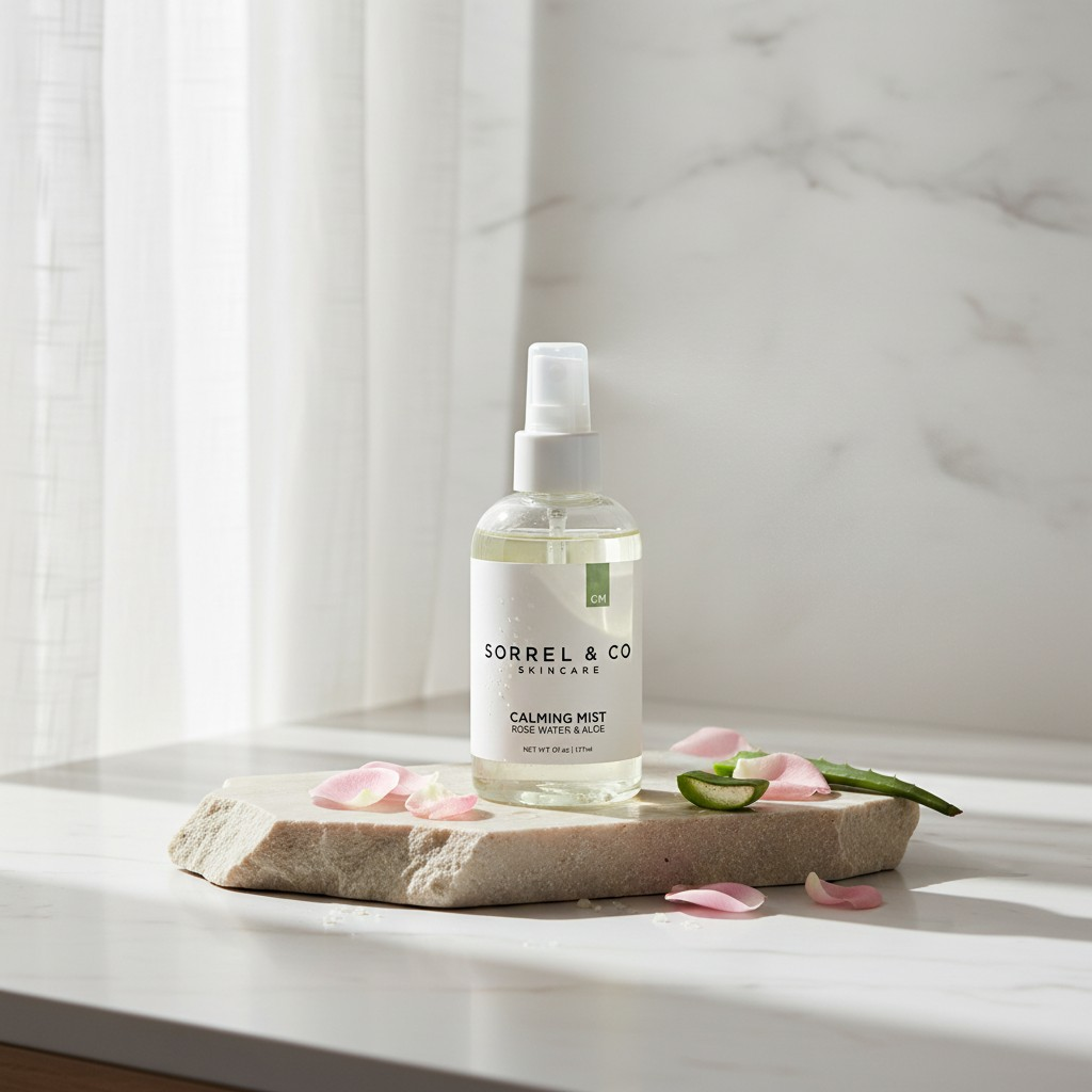 Sorrel & Co Calming Mist with Rose Water & Aloe