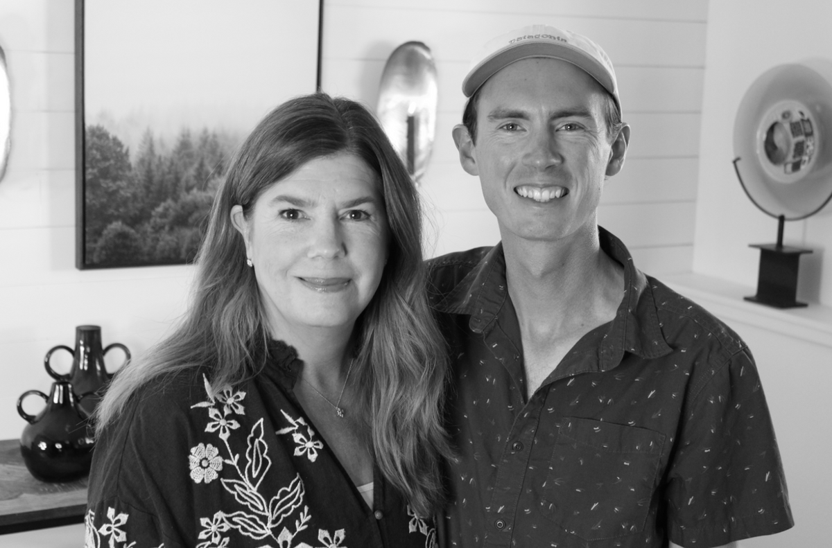 Kris and Connor, the co-founders of Sorrel & Co