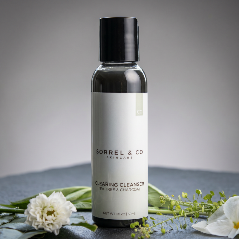 Clearing Cleanser with Tea Tree & Charcoal