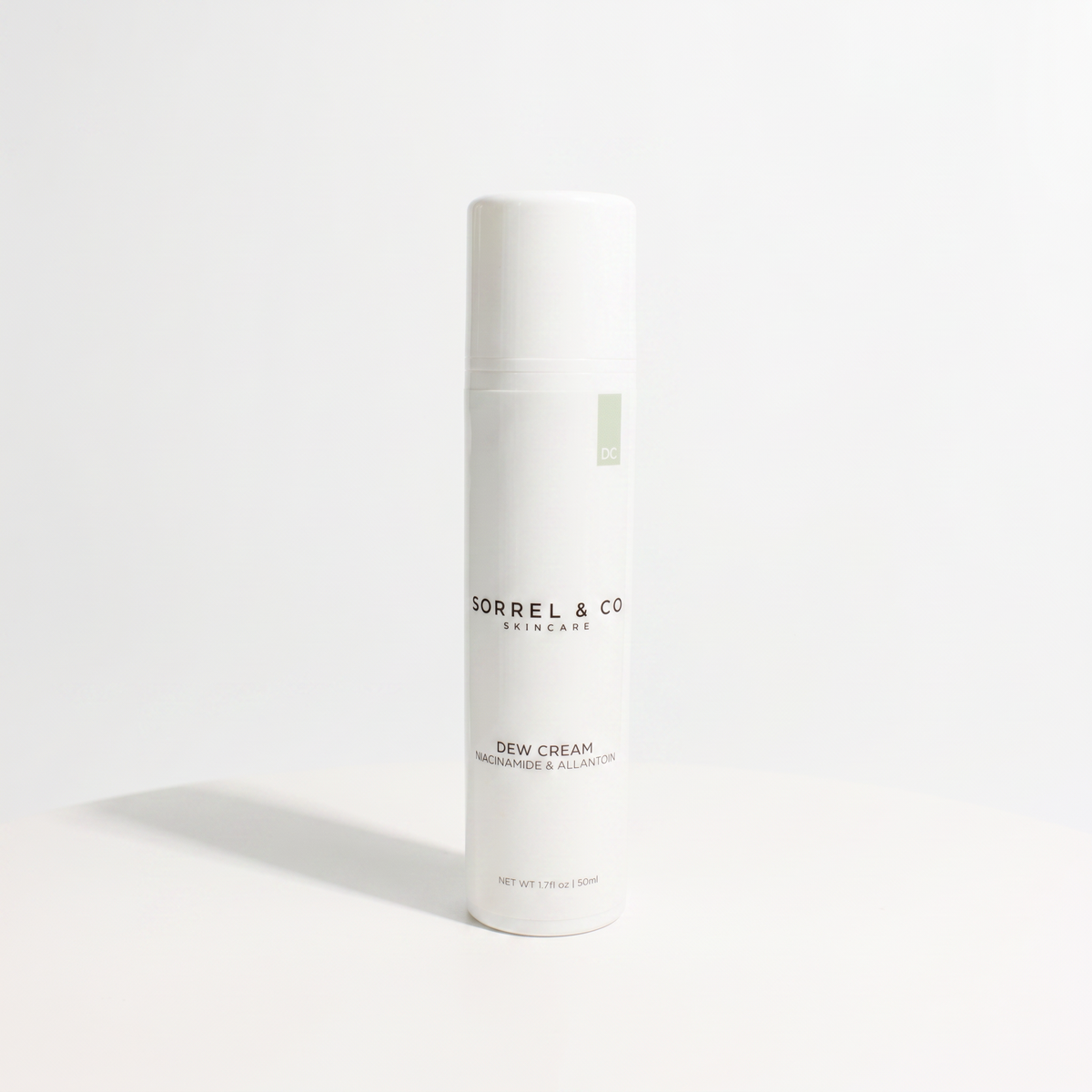Dew Cream with Niacinamide & Allantoin on a white background