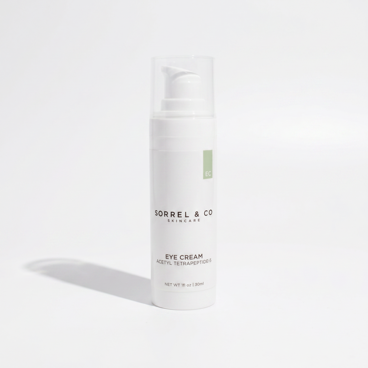 Eye Cream with Acetyl Tetrapeptide-5 on a white background
