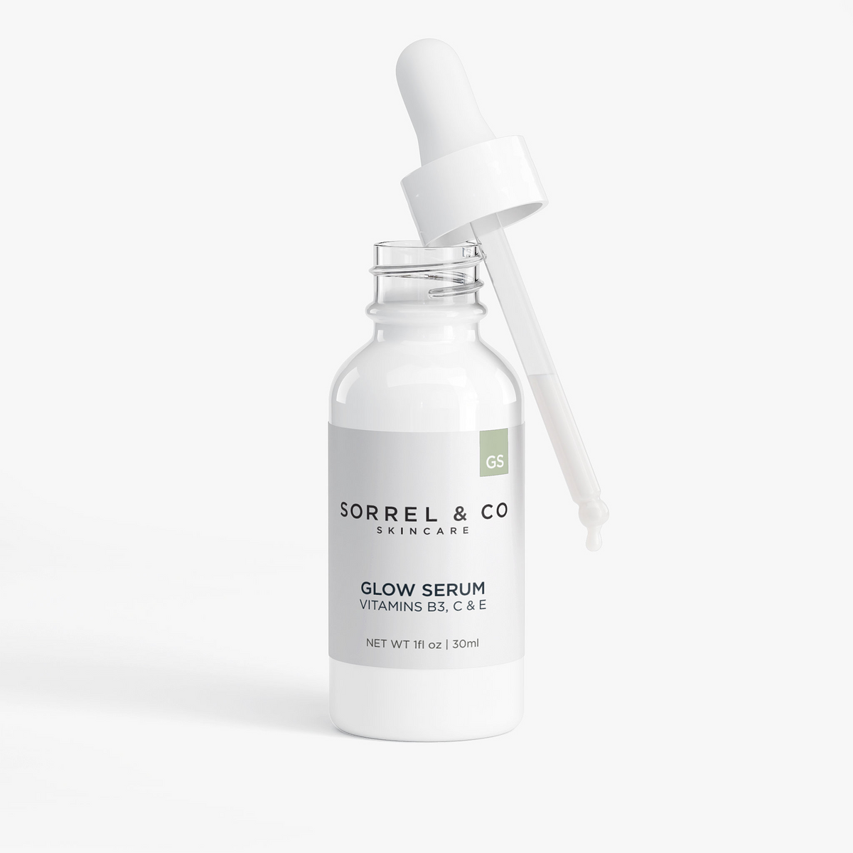 Glow Serum with Vitamins B3, C & E texture