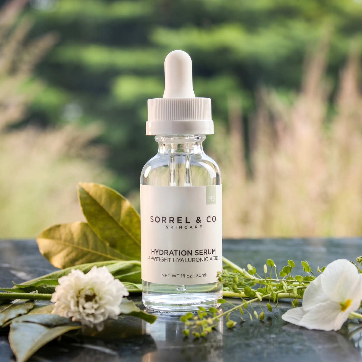 Hydration Serum with 4 Weight Hyaluronic Acid