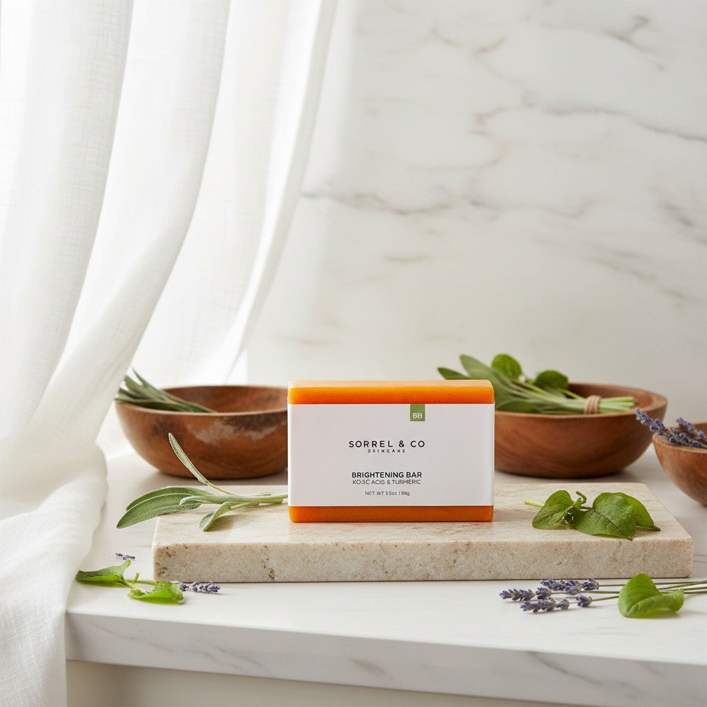 Sorrel & Co Brightening Bar with Kojic Acid & Turmeric — view 2