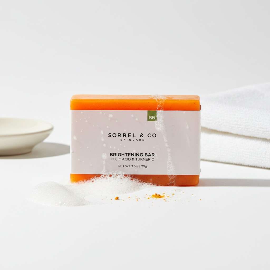 Sorrel & Co Brightening Bar with Kojic Acid & Turmeric — view 5