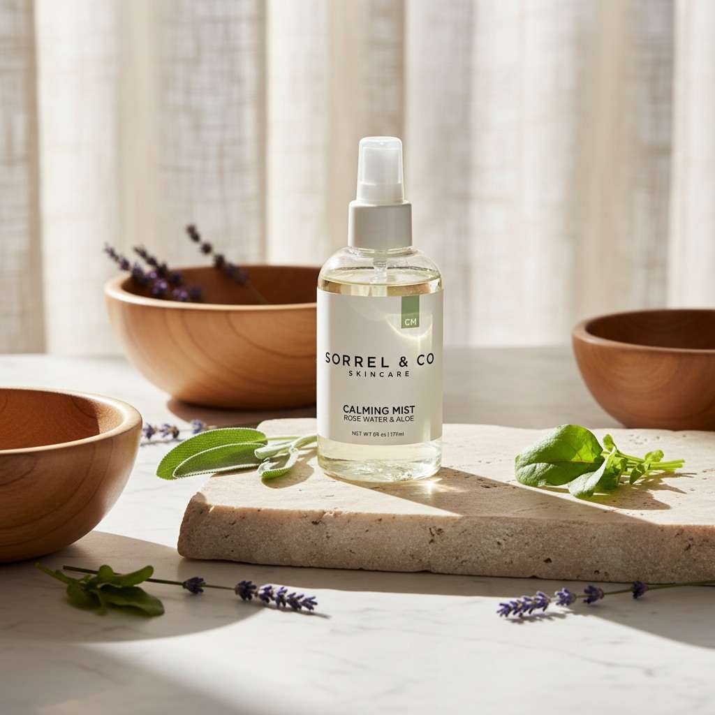 Sorrel & Co Calming Mist with Rose Water & Aloe — view 2