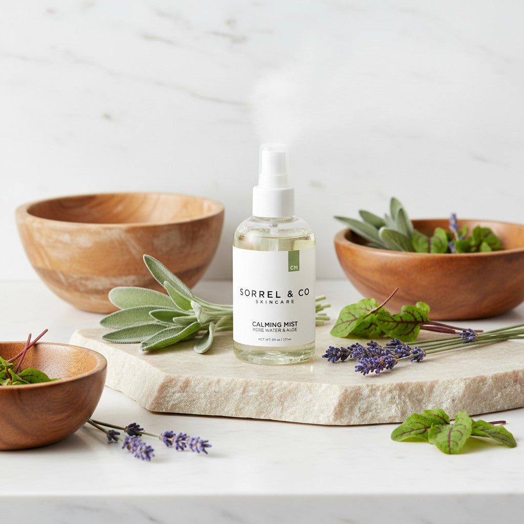 Sorrel & Co Calming Mist with Rose Water & Aloe — view 3