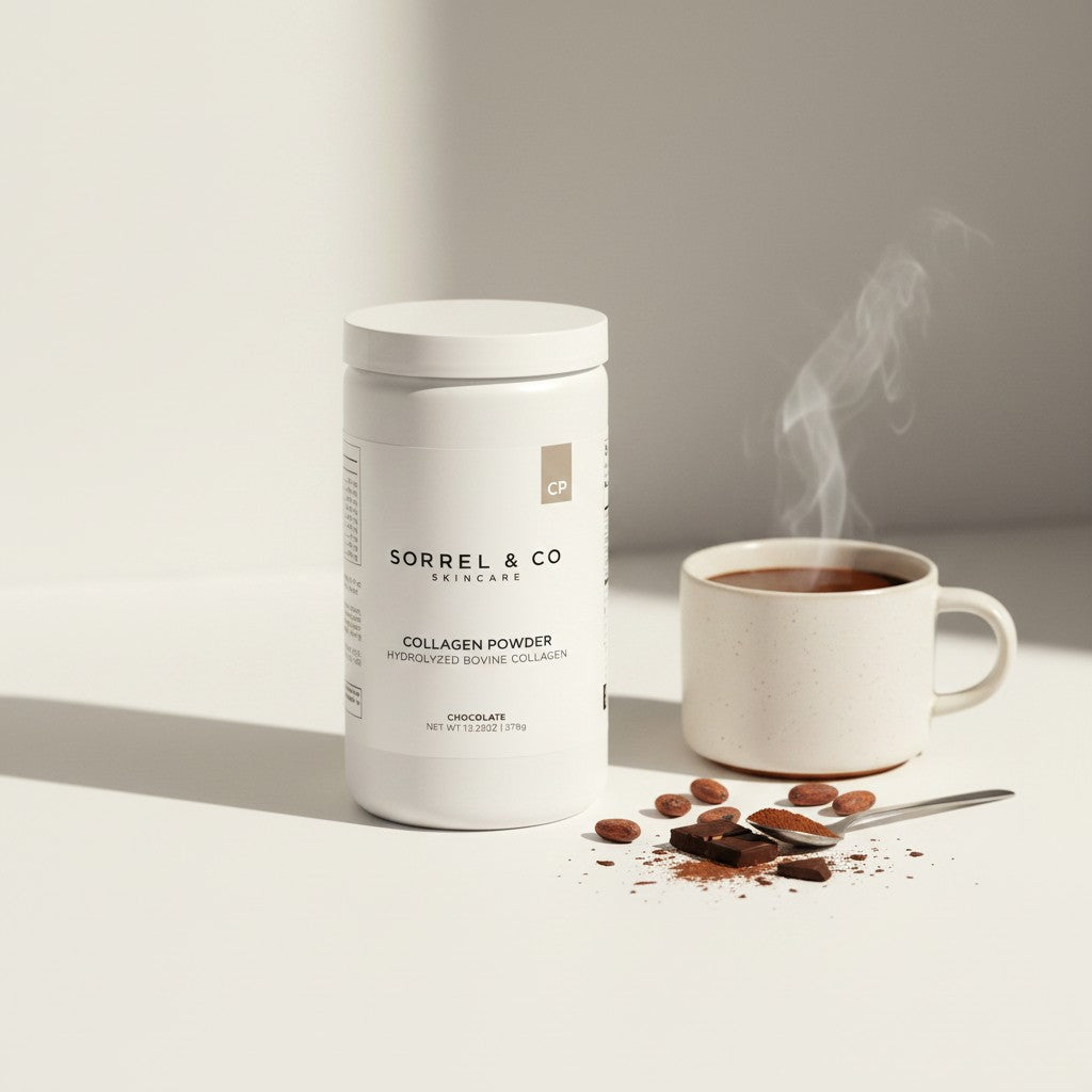 Sorrel & Co Collagen Powder with Hydrolyzed Bovine Collagen - Chocolate — view 4