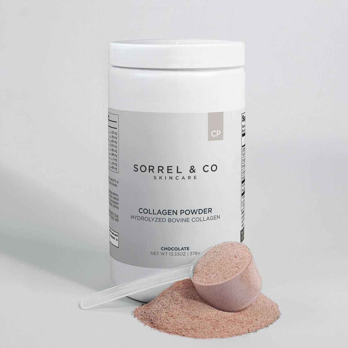 Sorrel & Co Collagen Powder with Hydrolyzed Bovine Collagen - Chocolate — view 5