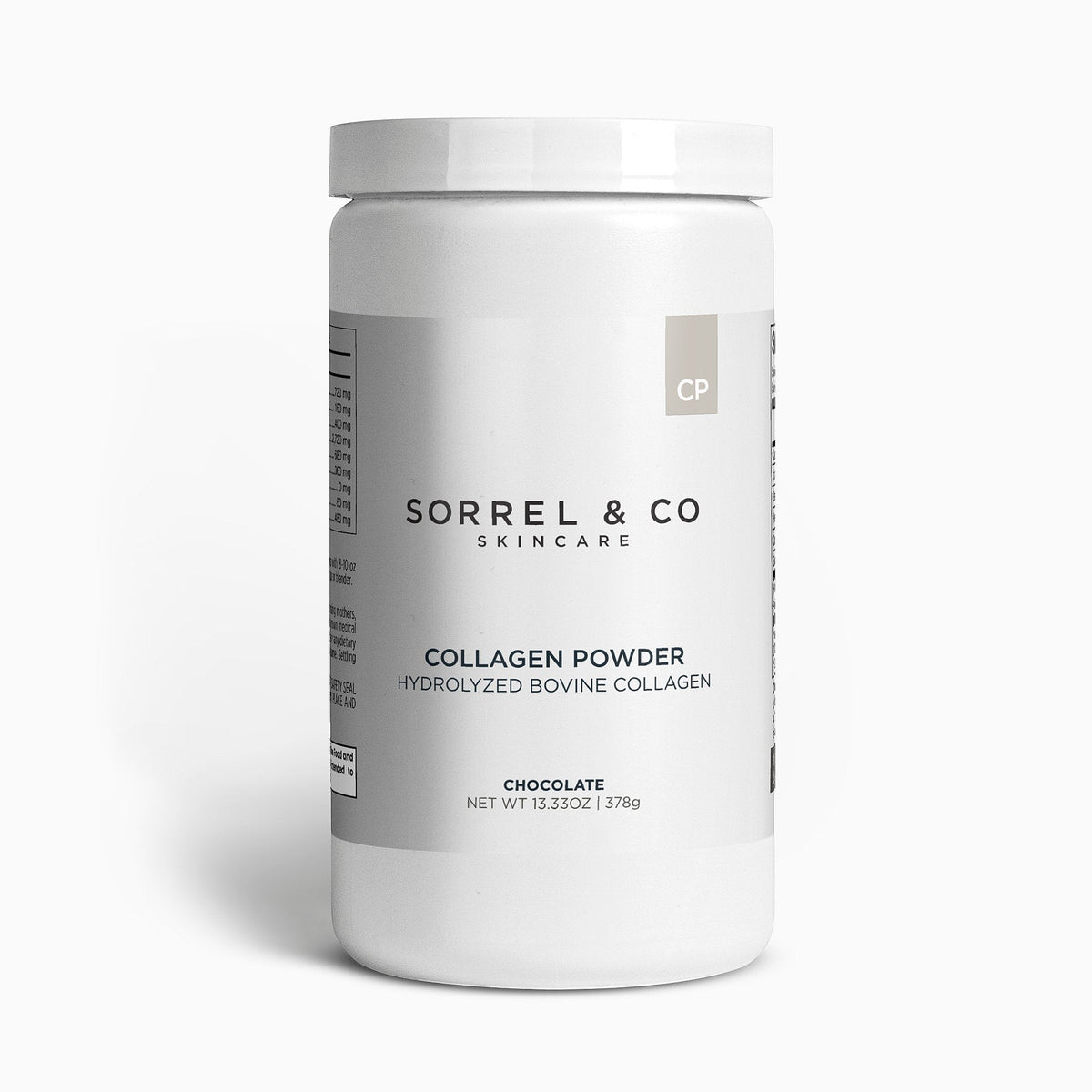 Sorrel & Co Collagen Powder with Hydrolyzed Bovine Collagen - Chocolate — view 6