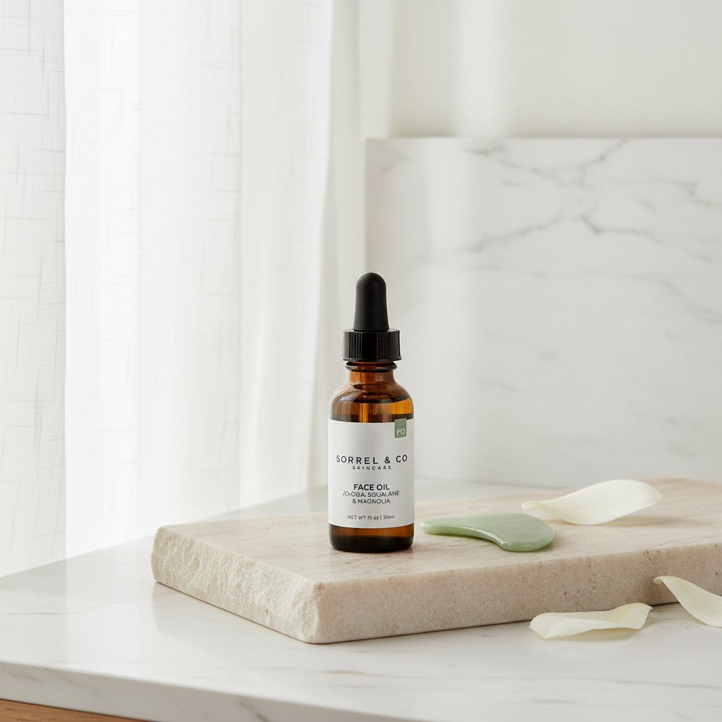 Sorrel & Co Face Oil with Jojoba, Squalane & Magnolia — view 2