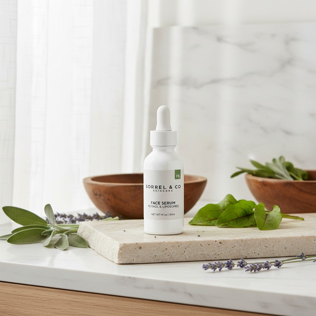 Sorrel & Co Face Serum with Retinol & Liposomes — view 4
