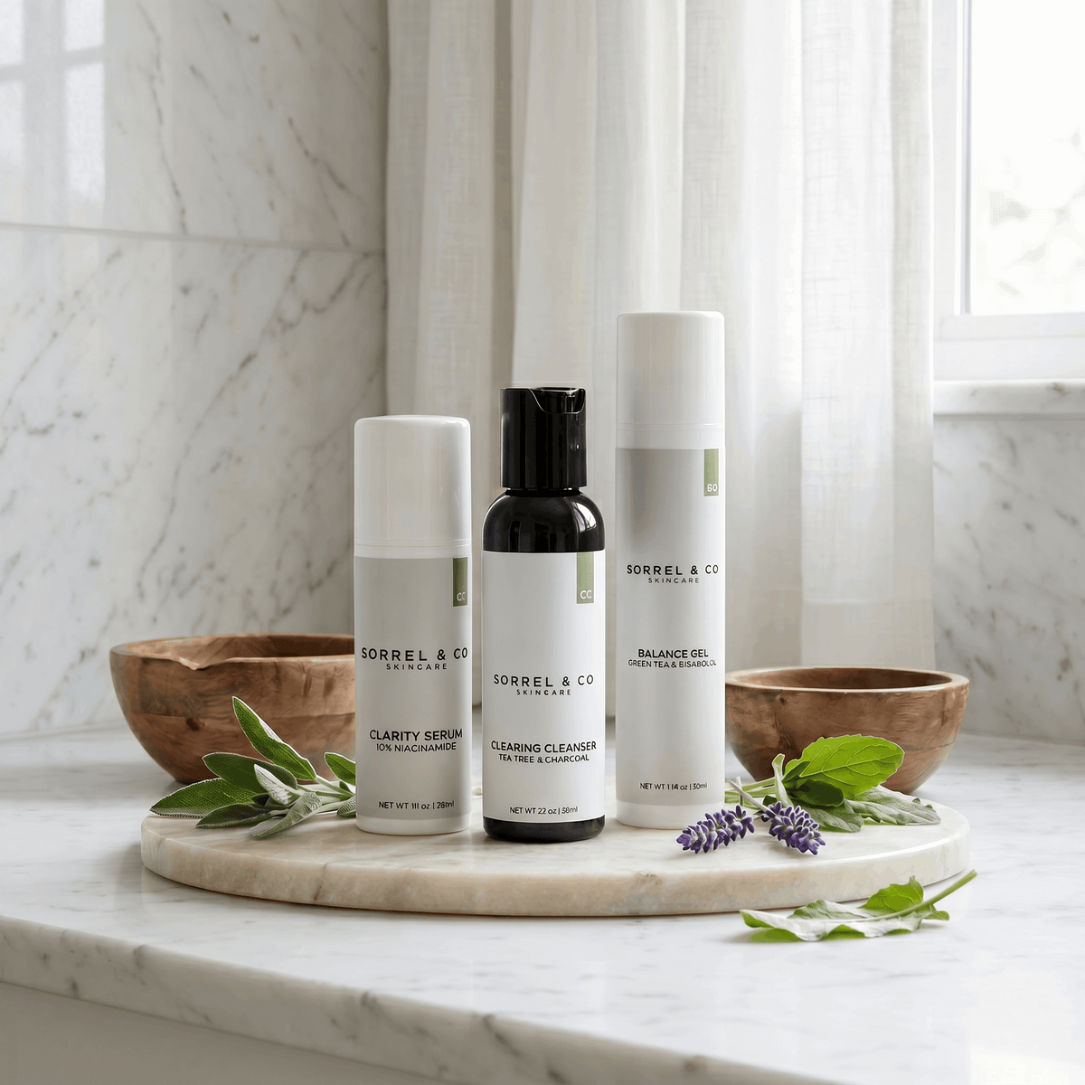 Sorrel & Co The Clarity Kit (Acne-Prone)