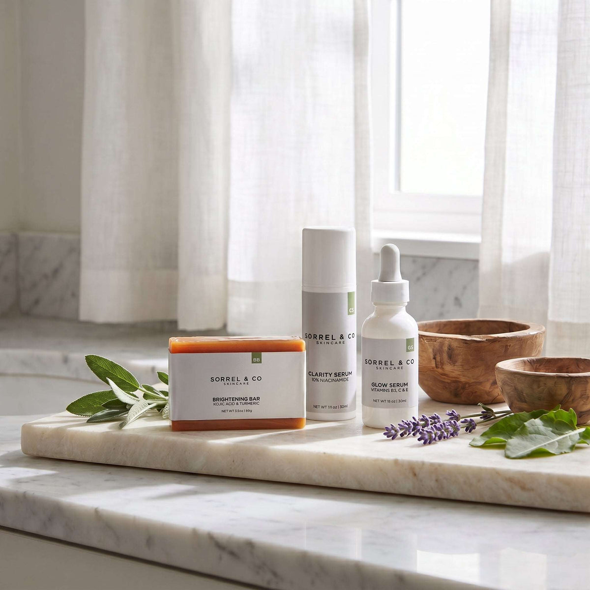 Sorrel & Co The Brightening Kit
